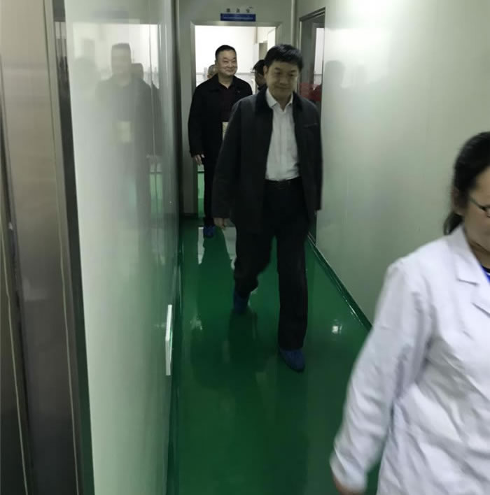 綿陽市常委副市長楊學(xué)寧蒞臨公司調(diào)研工作