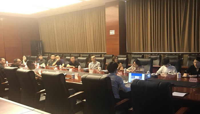 天府國(guó)際基金小鎮(zhèn)董事長(zhǎng)姜濤、事業(yè)部總經(jīng)理陶明等一行對(duì)我公司進(jìn)行投資考察